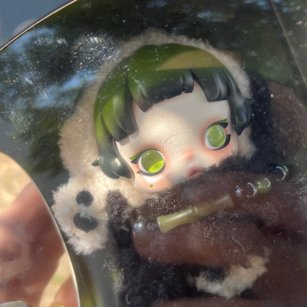 skull Panda Exclusive Popmart - Black and White I love her!!! - Picture 9 of 9